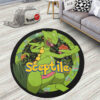 Pokemon Sceptile Round Rug Anime Room Mats