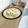 Pokemon Togepi Round Rug Anime Room Mats