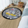 Pokemon Rhydon Round Rug Anime Room Mats