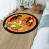 Pokemon Charmander Round Rug Anime Room Mats