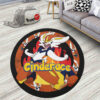 Pokemon Cinderace Round Rug Anime Room Mats