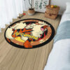 Pokemon Arcanine Round Rug Anime Room Mats