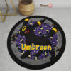 Pokemon Umbreon Round Rug Anime Room Mats