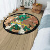 Pokemon Decidueye Round Rug Anime Room Mats