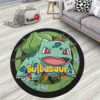 Pokemon Bulbasaur Round Rug Anime Room Mats