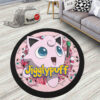 Pokemon Jigglypuff Round Rug Anime Room Mats