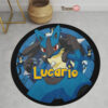 Pokemon Lucario Round Rug Anime Room Mats