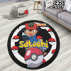 Pokemon Satoshi Round Rug Anime Room Mats