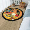 Pokemon Charizard Round Rug Anime Room Mats