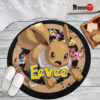 Pokemon Eevee Round Rug Anime Room Mats