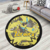 Pokemon Zeraora Round Rug Anime Room Mats