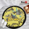 Pokemon Zeraora Round Rug Anime Room Mats