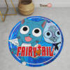 Happy Round Rug Anime Room Mats