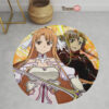 Sword Art Online Asuna Yuuki Asuna Round Rug Custom Circle Carpet