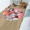 Sword Art Online Rika Shinozaki Lisbeth Round Rug Custom Circle Carpet