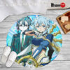 Sword Art Online Shino Asada Sinon Round Rug Custom Circle Carpet