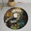 Suzuha Amane Round Rug Custom Circle Carpet