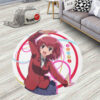 Toradora Minori Kushieda Round Rug Custom Circle Carpet