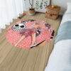 One Piece Manga Donquixote Doflamingo Round Rug Custom Circle Carpet