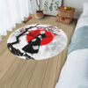 Cherry Blossom Sasori Round Rug Custom Circle Carpet