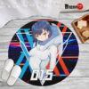 Darling In The Franxx Ichigo Code015 Round Rug Custom Circle Carpet