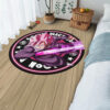 Dragon Ball Goku Black Rose Round Rug Custom Circle Carpet