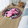 Dragon Ball Majin Buu Round Rug Custom Circle Carpet