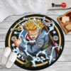 Dragon Ball Trunks Super Saiyan Round Rug Custom Circle Carpet