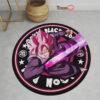 Dragon Ball Goku Black Rose Round Rug Custom Circle Carpet