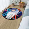 Darling In The Franxx Ichigo Code015 Round Rug Custom Circle Carpet