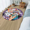 One Piece Manga Yamato Round Rug Custom Circle Carpet