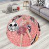 One Piece Manga Donquixote Doflamingo Round Rug Custom Circle Carpet