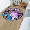 Dragon Ball Beerus Round Rug Custom Circle Carpet