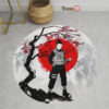 Cherry Blossom Shikamaru Nara Round Rug Custom Circle Carpet