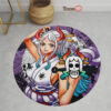 One Piece Manga Yamato Round Rug Custom Circle Carpet