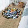 Dragon Ball Trunks Super Saiyan Round Rug Custom Circle Carpet