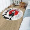 Cherry Blossom Neji Hyuga Round Rug Custom Circle Carpet