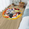 One Piece Manga Vinsmoke Sanji Round Rug Custom Circle Carpet