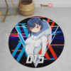 Darling In The Franxx Ichigo Code015 Round Rug Custom Circle Carpet