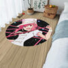 Kill La Kill Nonon Jakuzure Round Rug Custom Circle Carpet