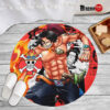 One Piece Manga Portgas D Ace Round Rug Custom Circle Carpet