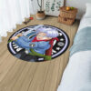 Dragon Ball Trunks Round Rug Custom Circle Carpet