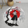 Cherry Blossom Neji Hyuga Round Rug Custom Circle Carpet