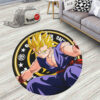 Dragon Ball Gohan Super Saiyan Round Rug Custom Circle Carpet