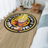 Dragon Ball Goku Super Saiyan Round Rug Custom Circle Carpet