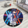 Darling In The Franxx Hiro Code016 Round Rug Custom Circle Carpet