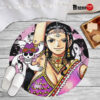 One Piece Manga Nico Robin Round Rug Custom Circle Carpet