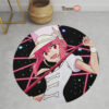 Kill La Kill Nonon Jakuzure Round Rug Custom Circle Carpet