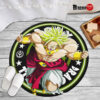 Dragon Ball Broly Round Rug Custom Circle Carpet