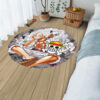 One Piece Manga Monkey D Luffy Gear 5 Round Rug